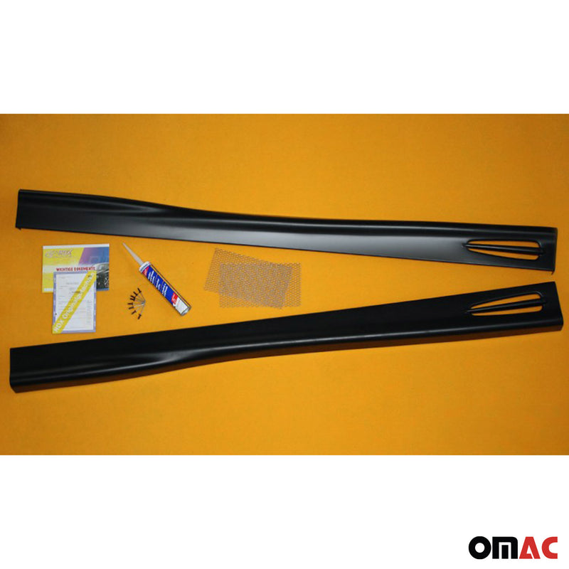 Protezione antigraffio per minigonne laterali RDX per Peugeot 207 3 5 porte 2006-2023 ABS