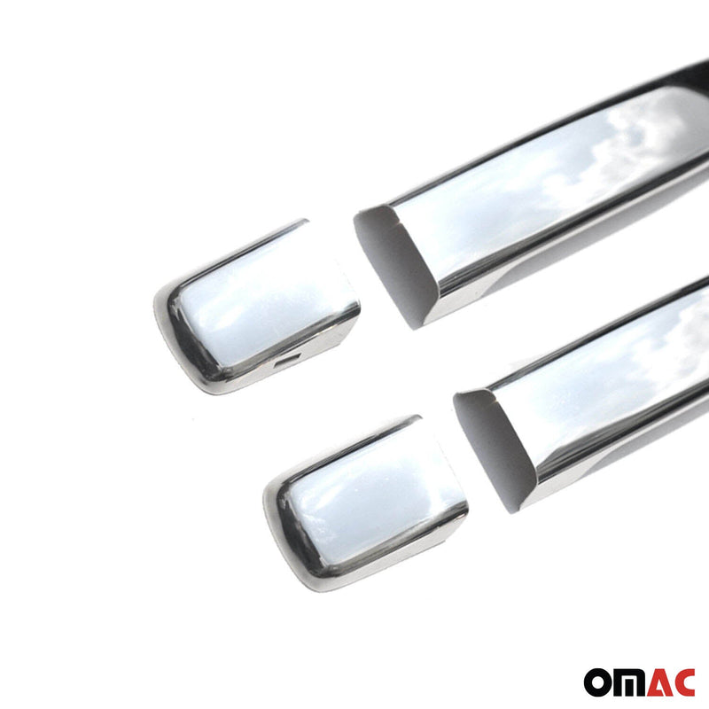 Copertura maniglia porta cromata per Nissan Navara 2005-2015 2 porte in acciaio inox 4x 