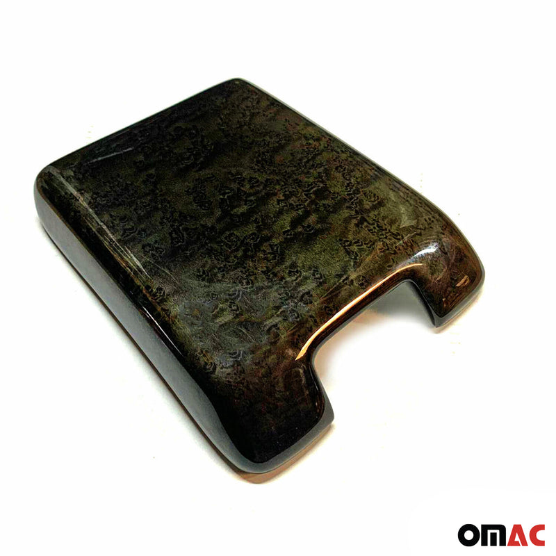 Copertura per bracciolo centrale per Mercedes ML W163 2001-2005 in acero occhiolinato