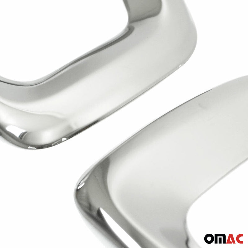 Cornice per fendinebbia per Jeep Renegade 2014-2019 in acciaio inox 2x 