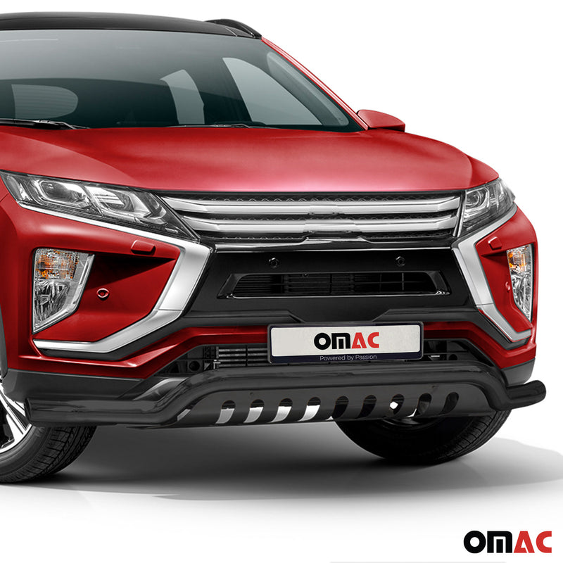 Protezione anteriore per Mitsubishi Eclipse Cross 2017-2022 Nero ABE 