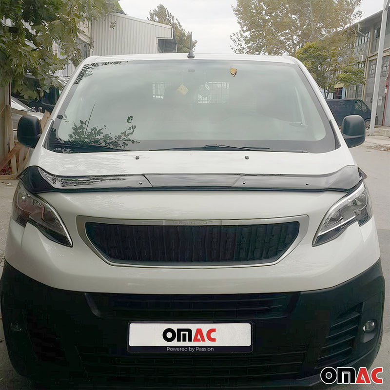 Motorhaube Deflektor Insekten Steinschlagschutz für Opel Vivaro 2019-2025 Dunkel