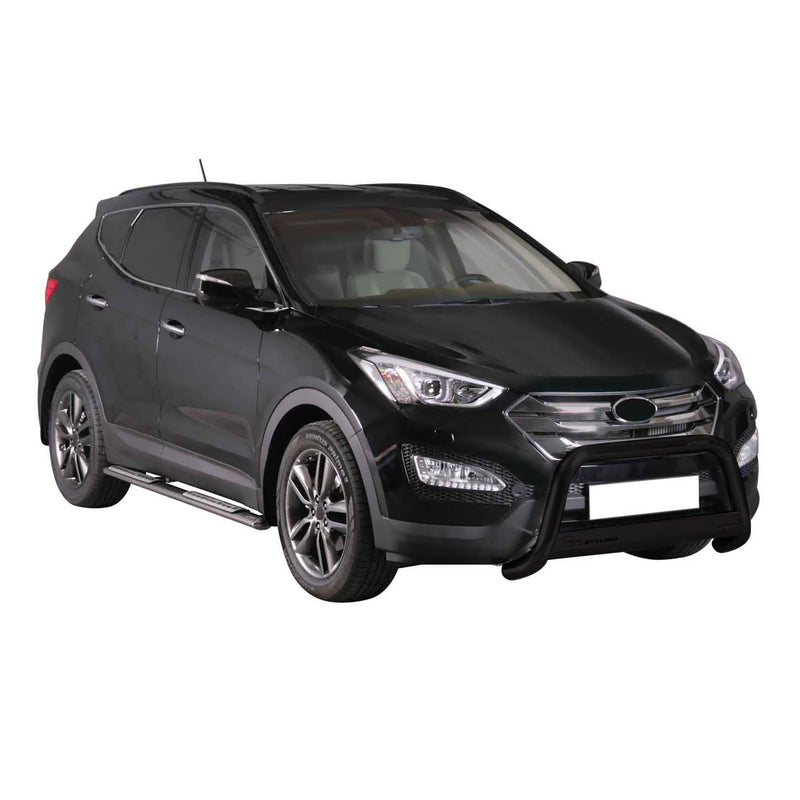 Protezione anteriore per Hyundai Santa Fe 2012-2015 ø63mm acciaio nero