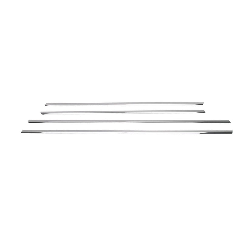 Listelli decorativi per finestrini Opel Astra J 2009-2015 in acciaio inox cromato, 4 pezzi 