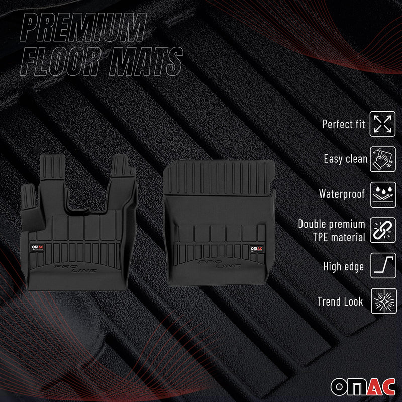 Tappetini DAF CF 2002-2025 TPE Nero 2 pezzi