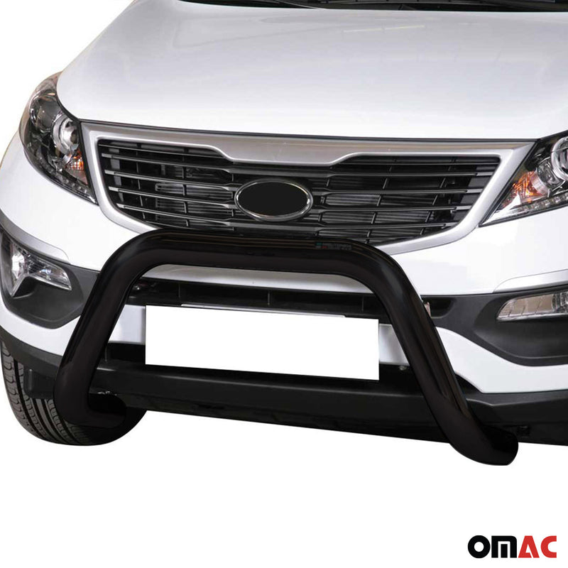 Frontbügel Frontschutzbügel für Kia Sportage 2010-2015 ø76mm Stahl Schwarz