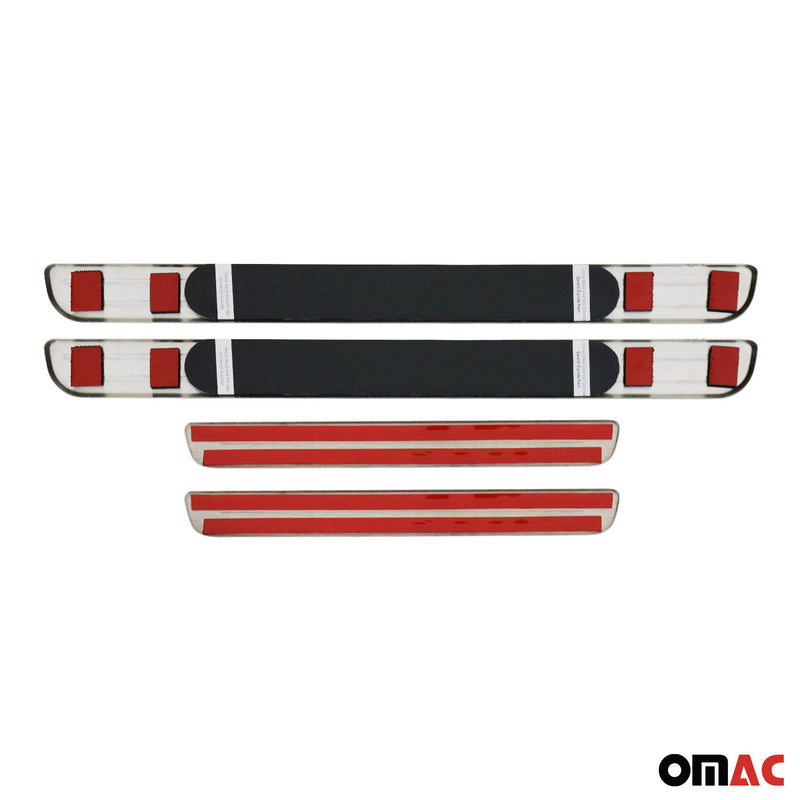 Soglie porte esclusive per Mini Countryman 2010-2022 Cromate 4x