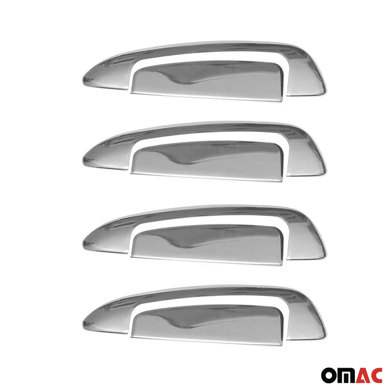 Copri maniglia porta, copri maniglia porta per Fiat Linea 2006-2018 in acciaio inox argento 8 pezzi 