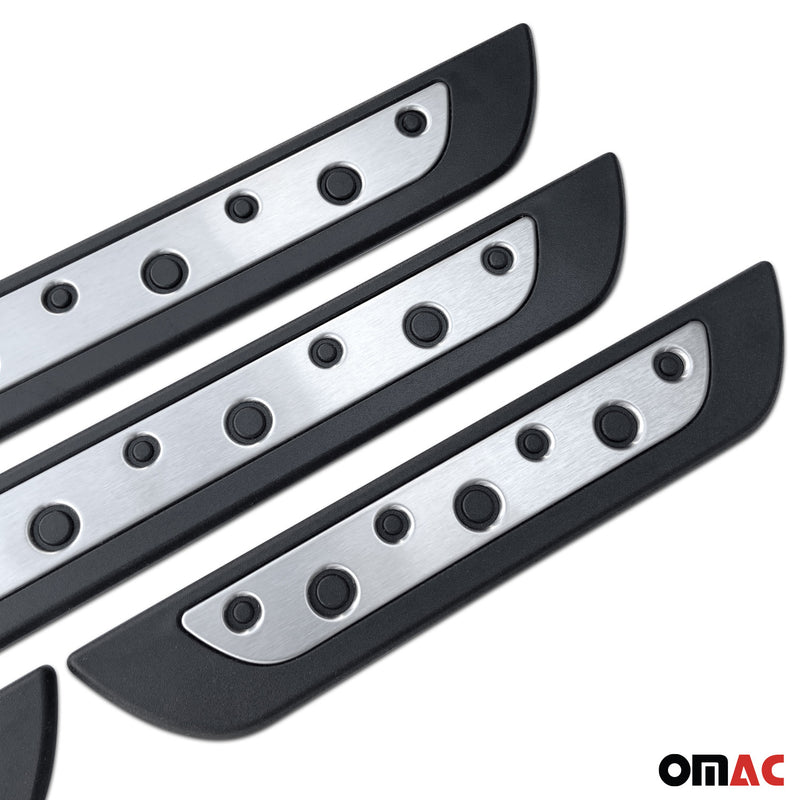 Soglie delle portiere per Chevrolet Cruze in acciaio inox argento 4 pezzi 