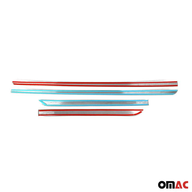 Seitentürleiste Türleisten Türschutzleiste für BMW 5er E60 2003-2010 Chrom 4x