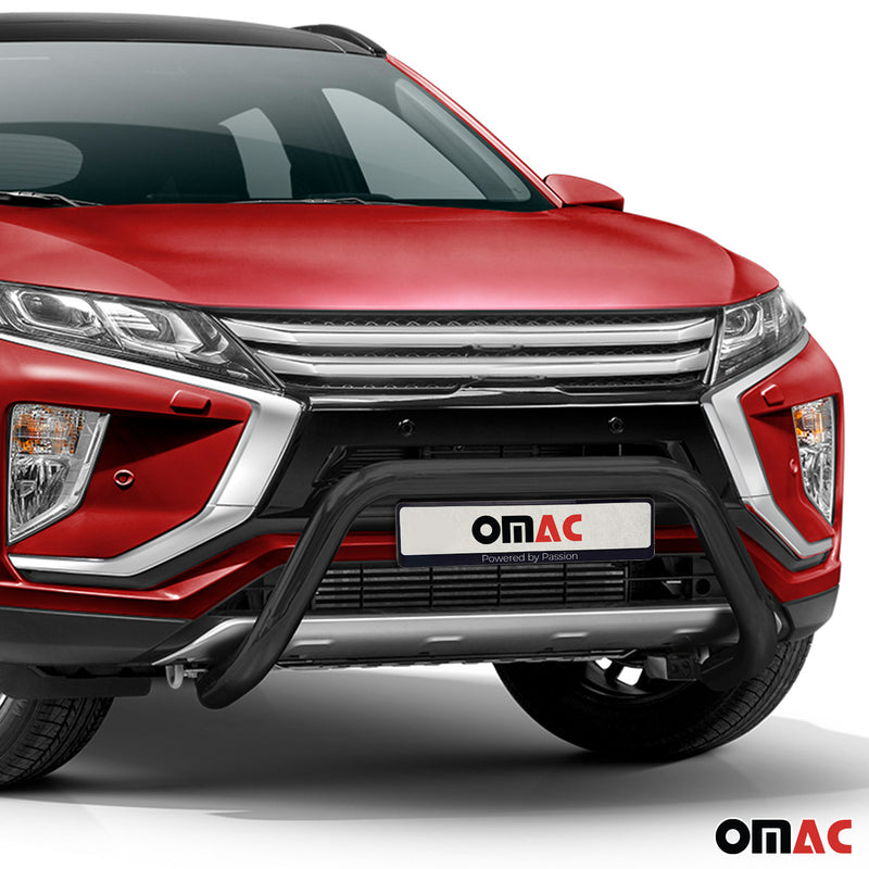 Frontbügel Frontschutzbügel für Mitsubishi Eclipse Cross 2017-2025 Schwarz ABE