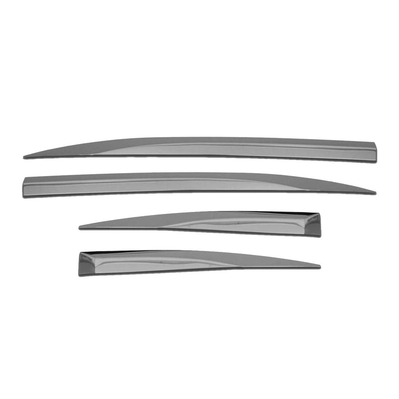 Modanatura laterale per porta per Peugeot 3008 Active P84 2016-2025 Cromata Scuro 4x 