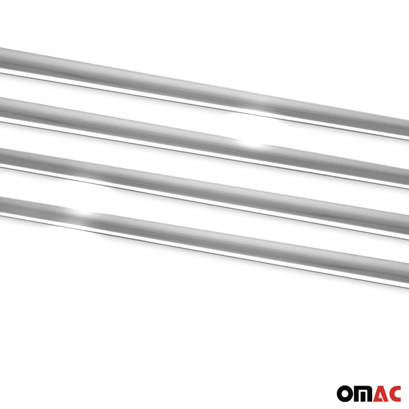Listelli decorativi per finestrini Suzuki SX4 2013-2025 in acciaio inox cromato, 4 pezzi