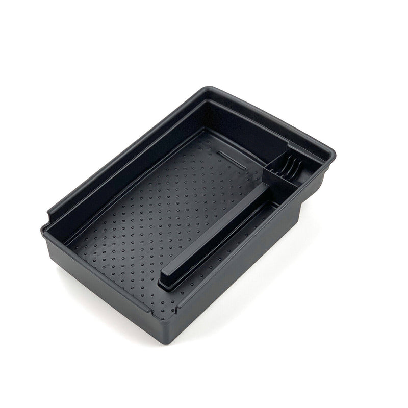 Box portaoggetti centrale per bracciolo per VW Jetta 2010-2014 ABS Nero 