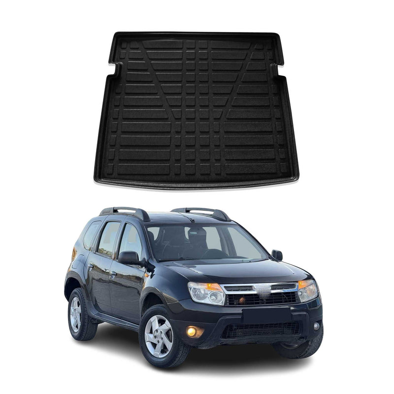 Vasca baule per Dacia Duster 4X4 2010-2018 Gomma TPE Nero