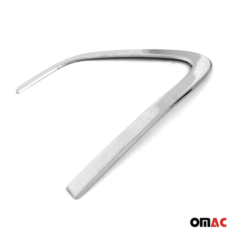 Cornice per fendinebbia per Jeep Renegade 2019-2024 in acciaio inox 2x 