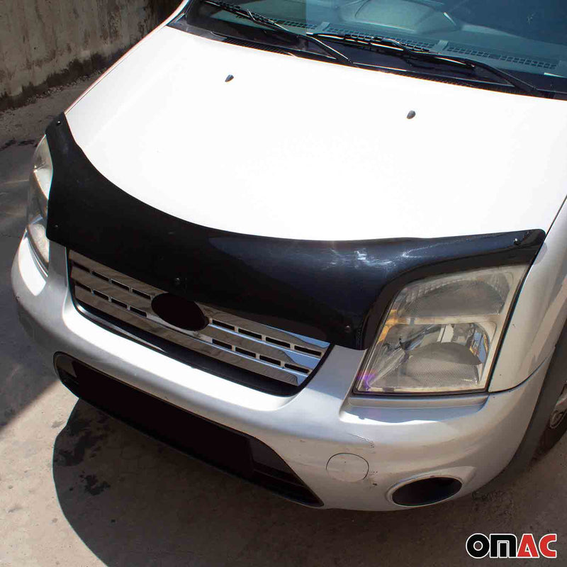 Deflettore cofano protezione insetti e pietre per Ford Connect 2009-14 scuro 