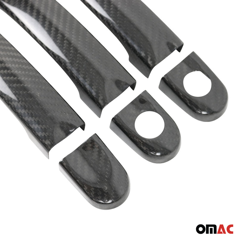 Copertura maniglia porta, cappucci maniglia porta per VW T5 T6 2003-2025 3 porte H2 in fibra di carbonio