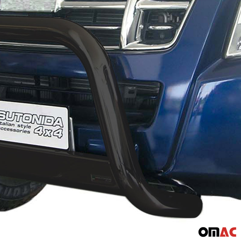Protezione anteriore per Isuzu D-Max 2006-2012 ø63mm acciaio nero