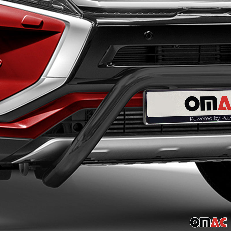 Protezione anteriore per Mitsubishi Eclipse Cross 2017-22 ABE Nero 