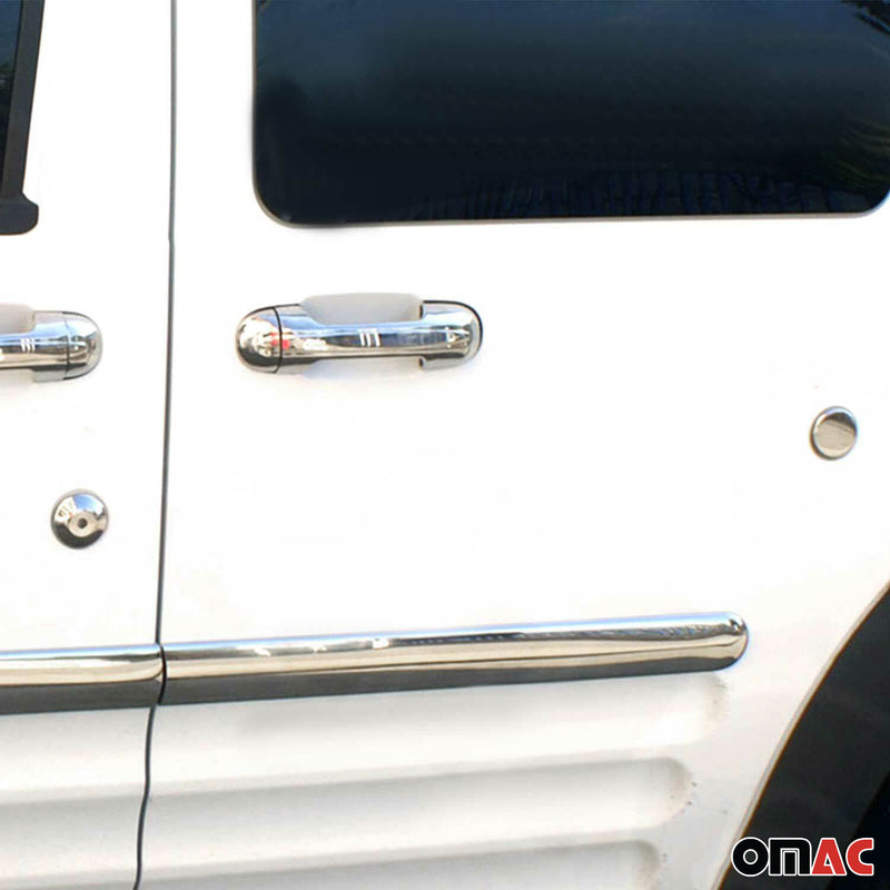 Copri maniglia porta, copri maniglia porta per Ford Connect 2002-2013, acciaio inossidabile, argento, 5 pezzi 