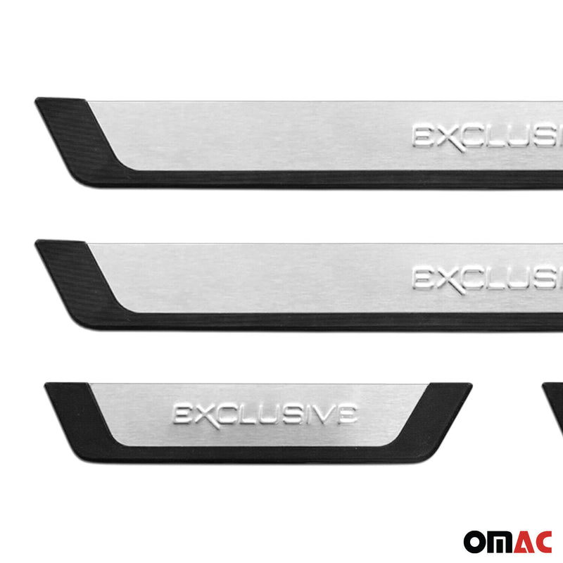 Soglie delle porte per Opel Mokka/Mokka-e 2020-2025 acciaio inox 4x