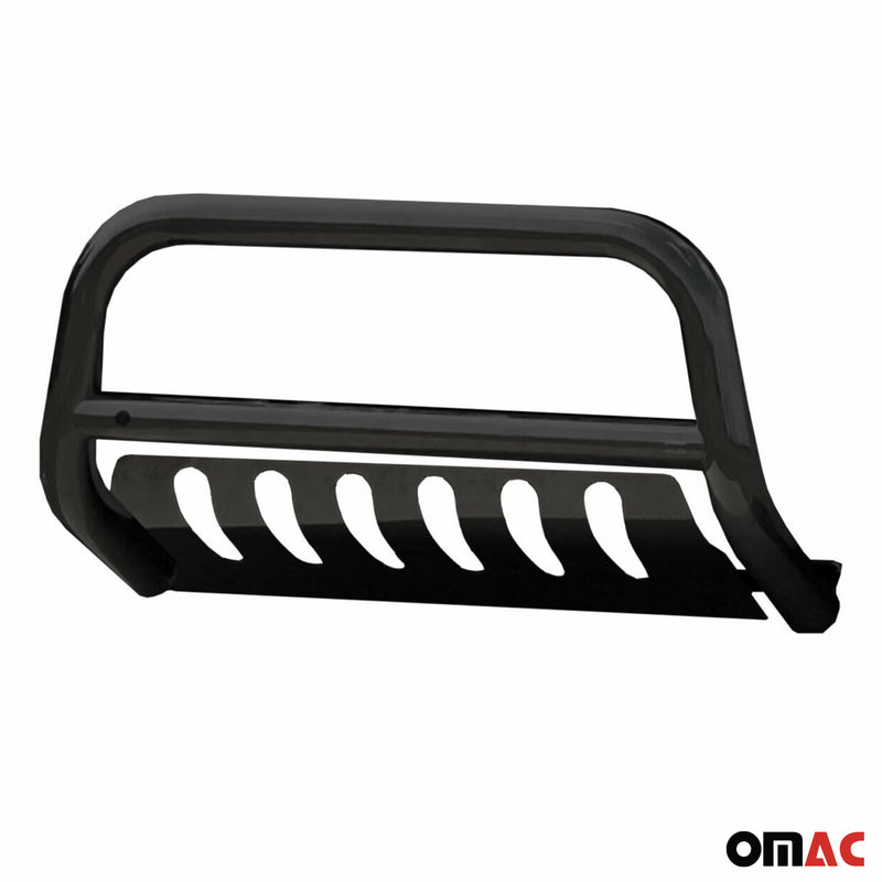 Barra di protezione anteriore per VW Amarok 2016-2021 in acciaio inox con ABE nero 