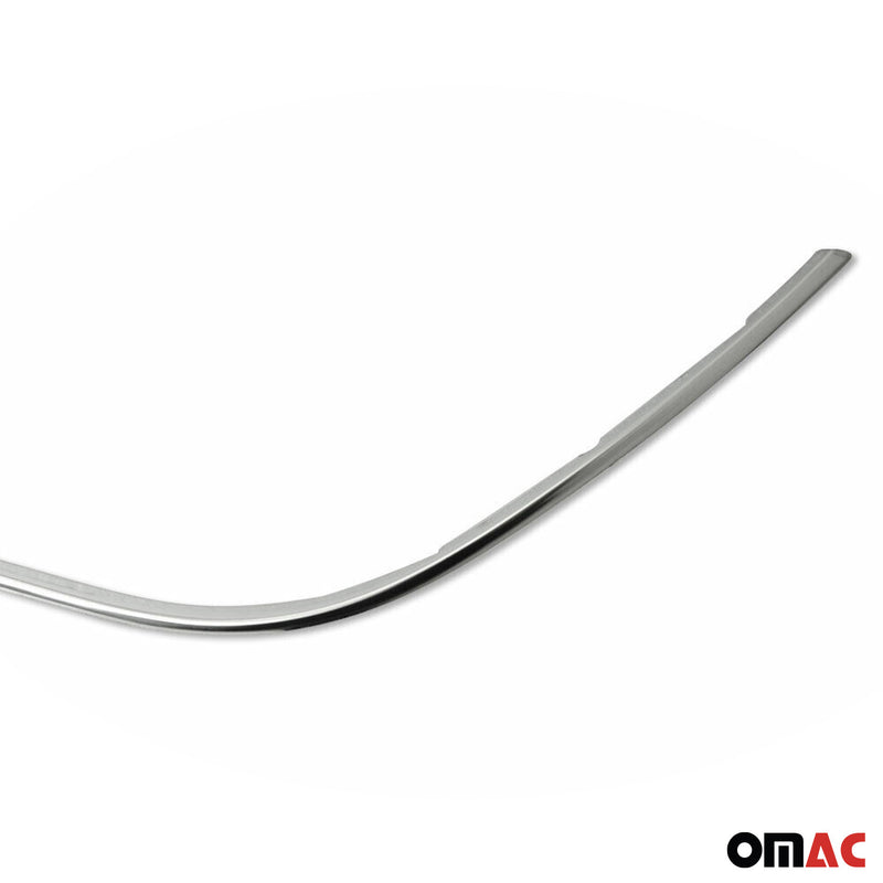 Kühlergrill Leisten Grillleisten für Hyundai i20 facelift 2012-2014 Chrom Silber