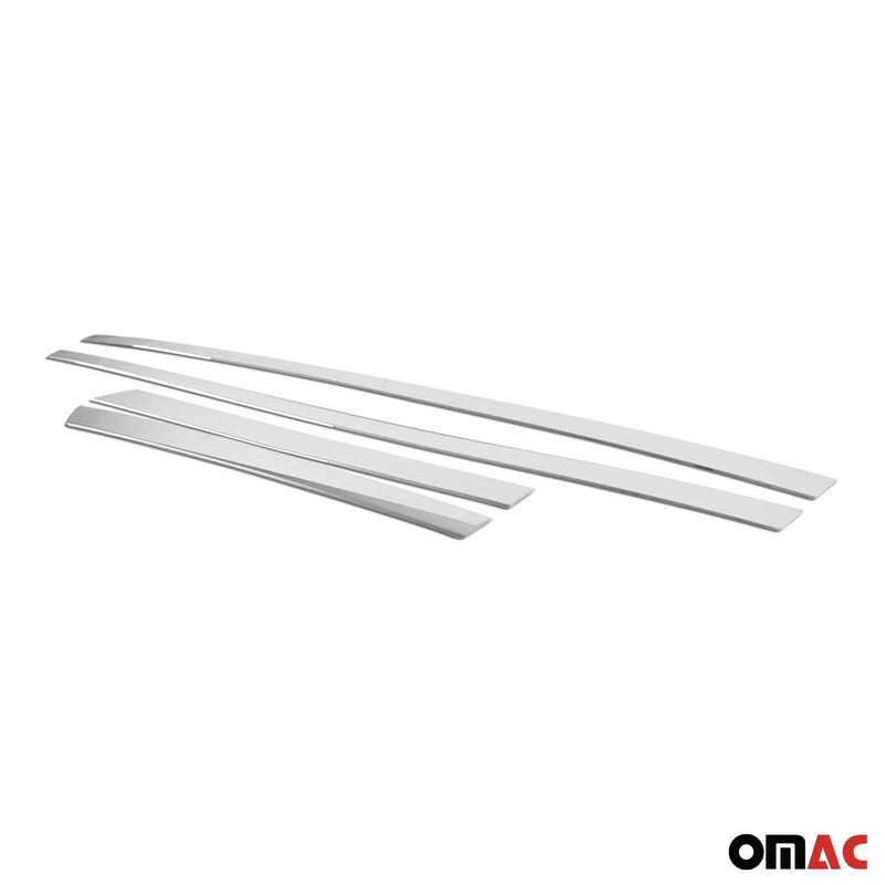 Striscia di protezione per portiera laterale, strisce per portiera, strisce di protezione per Opel Corsa F 2019-2025 cromate 4x