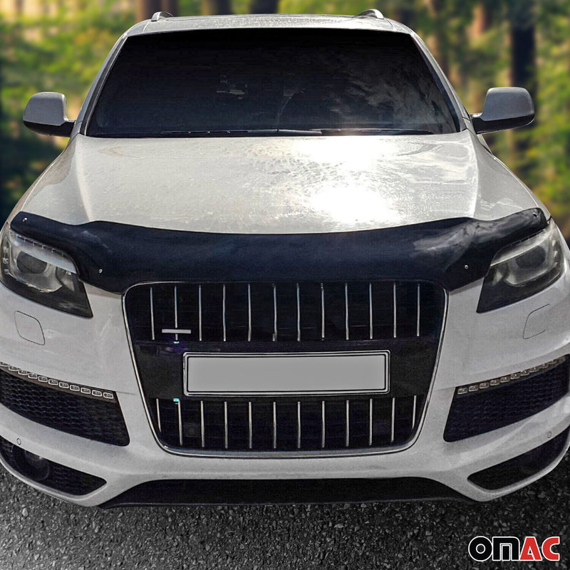 Deflettore cofano anti-insetto per Audi Q7 4LB 2006-2015 scuro