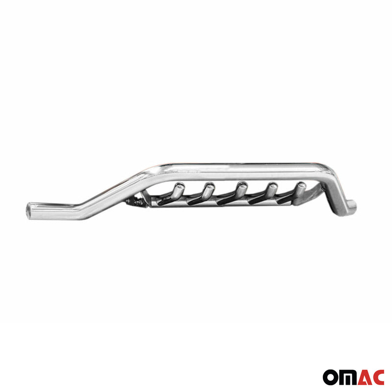 Barra di protezione anteriore per Ford Kuga 2012-2017 con ABE in acciaio argento 