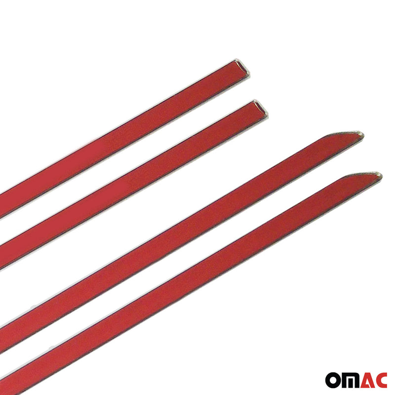 Striscia di protezione per portiera laterale per Subaru Forester 2013-2019 in acciaio inox cromato 4x