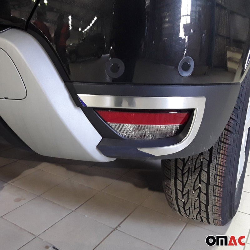 Coperture catarifrangenti, strisce catarifrangenti per Dacia Duster 2018-2021 in acciaio inox, set 4 pezzi 