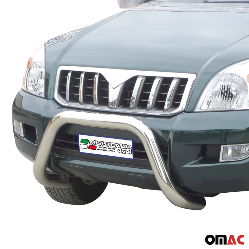 Protezione anteriore per Toyota Land Cruiser KDJ120 2003-2008 ø76 acciaio