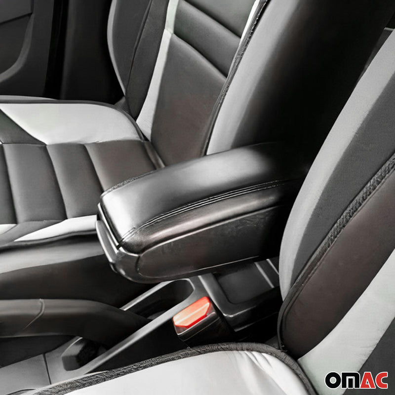 Mittelarmlehne Armlehne für Dacia Duster 2 2018-2024 PU-Leder ABS Schwarz