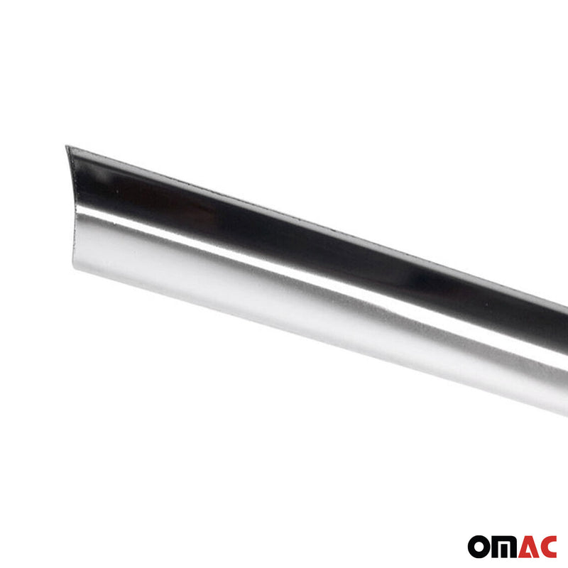 Strisce griglia per Nissan Navara 2016-2020 in acciaio inox argento 
