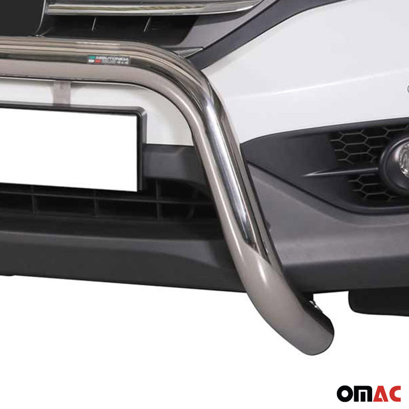 Protezione anteriore per Honda CR-V 2012-2015 ø76mm acciaio argento