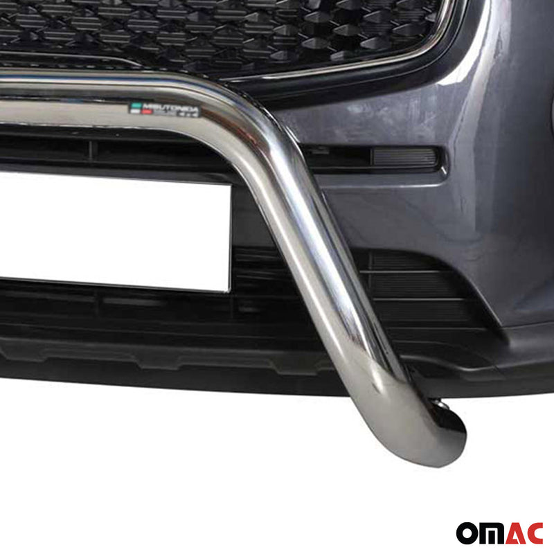 Protezione anteriore per Kia Sportage 2016-2018 ø76mm acciaio argento