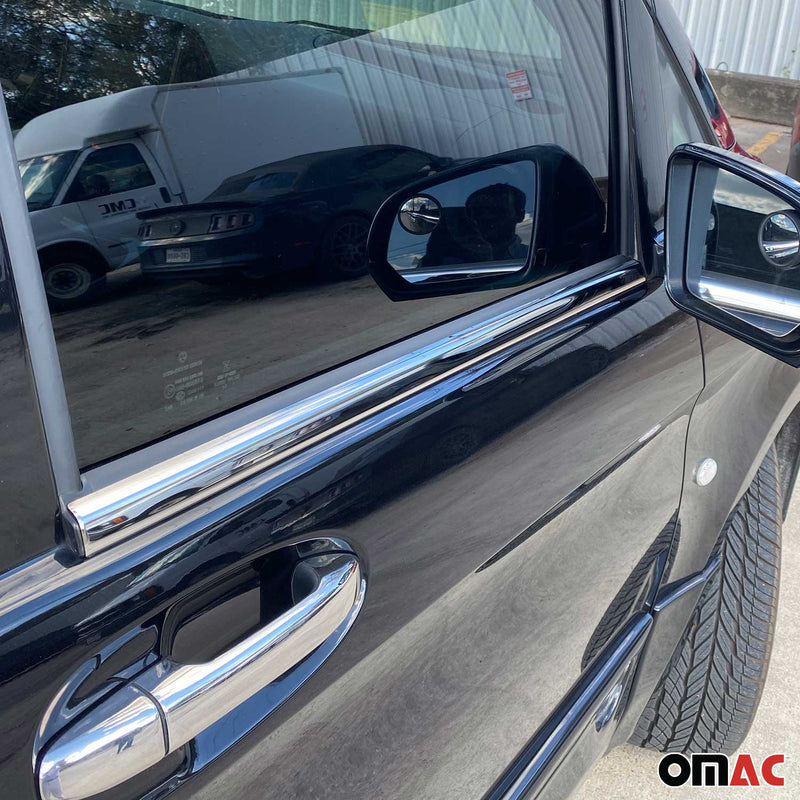 Fensterleisten Zierleisten für Mercedes Klasse W447 2014-2025 Edelstahl Chrom 2x
