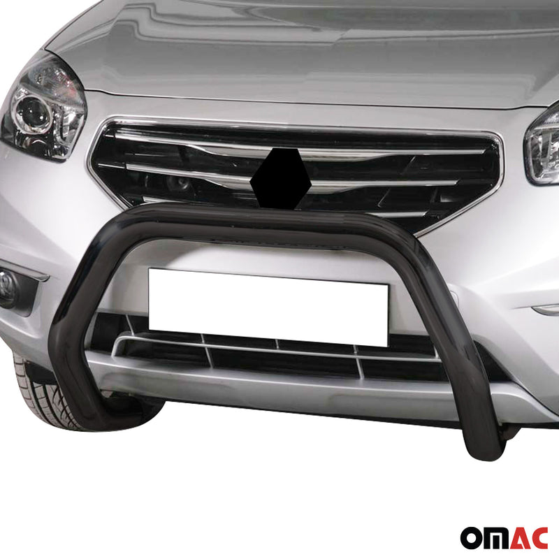 Barra di protezione anteriore per Renault Koleos 2011-2013 ø76mm acciaio nero 