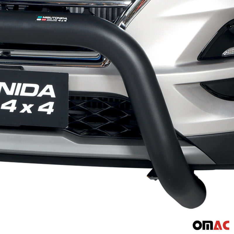 Protezione anteriore per Hyundai Tucson 2018-2021 ø76mm acciaio nero 