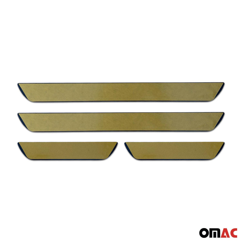 Soglie delle portiere per Chevrolet Cruze in acciaio inox argento 4 pezzi 