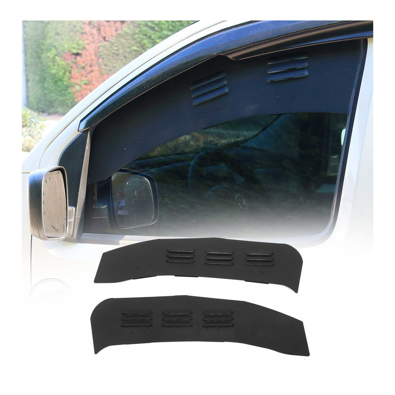 Griglia di ventilazione per Peugeot Partner 2019-2025 alluminio nero 2 pezzi 