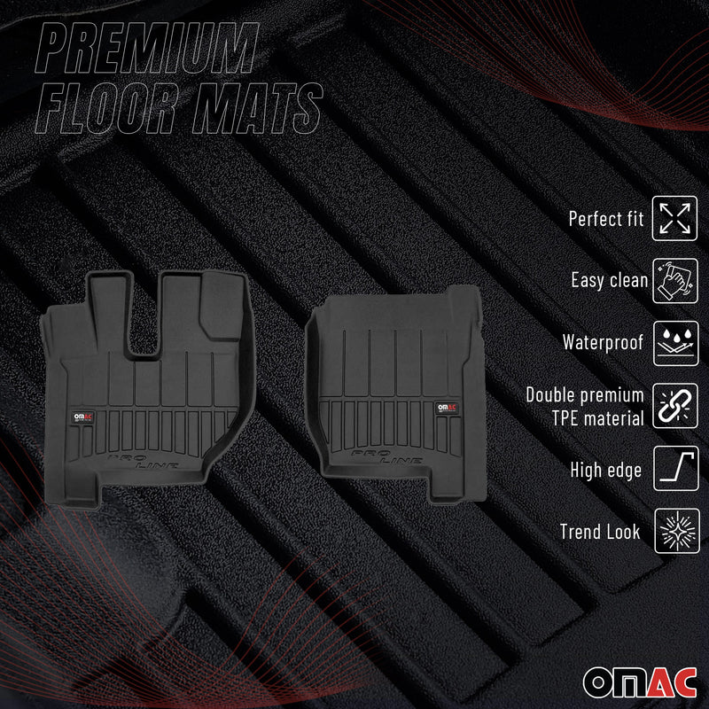 Tappetini Volvo FH 2009-2014 TPE Nero 2 pezzi