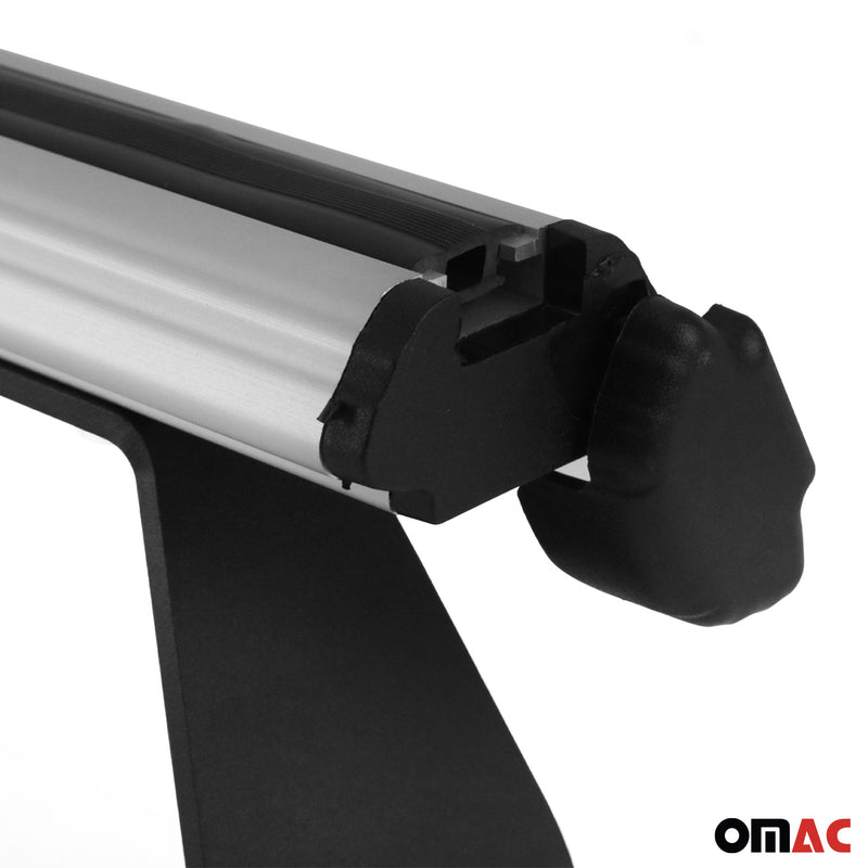 Portapacchi da tetto per Nissan NV200 2010-2025 Alluminio argento 3 pezzi