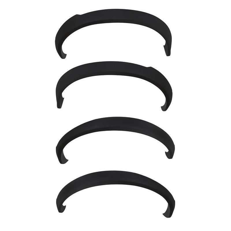 Prolunghe passaruota per VW Golf 1 1974-1983 nero opaco 4 pezzi