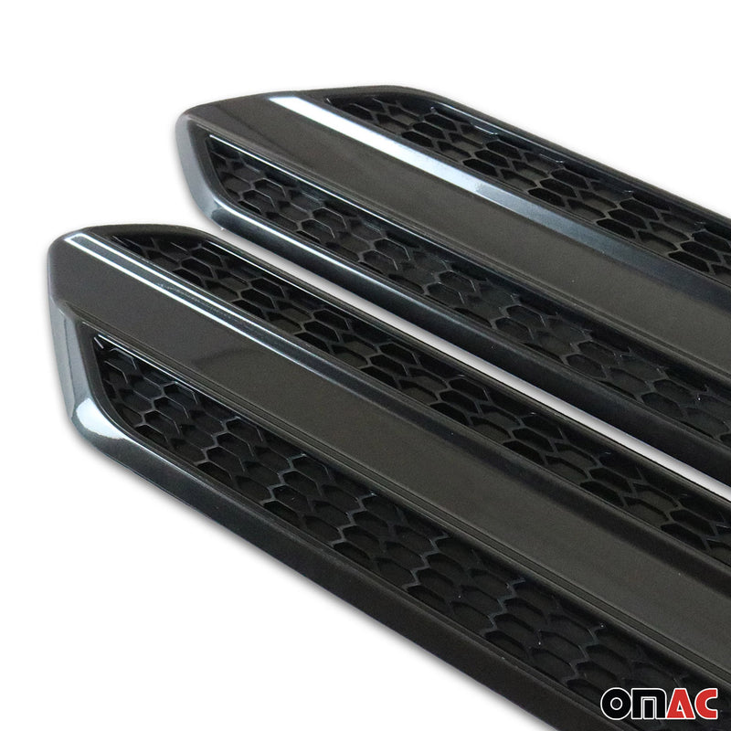 Striscia di protezione per porta laterale per Mitsubishi L200 2019-2025 ABS Nero 2x