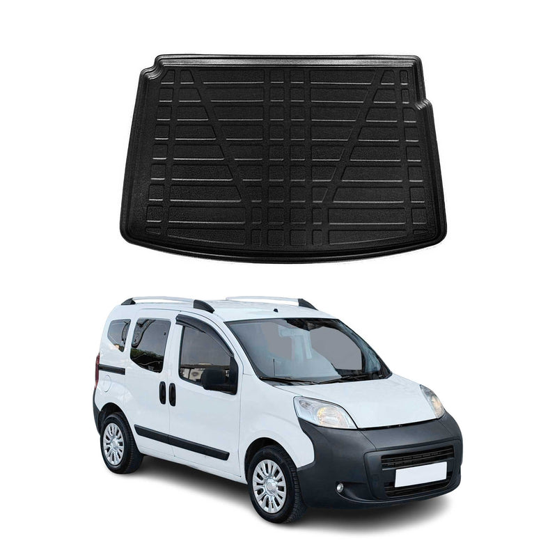 Vasca baule per Citroen Nemo station wagon 2007-2018 in gomma TPE nera