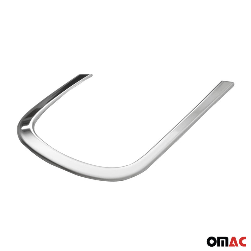 Cornice per fendinebbia per Dacia Duster 2018-2021 in acciaio inox 2x