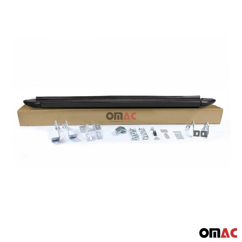 Trittbretter Seitenschweller für Mercedes Citan W42 L1 2021-2025 Schwarz Alu 2x